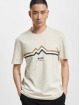 Hugo T-shirt Tessler 187 Slim Fit Logo Artwork vit