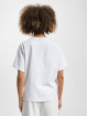 Hugo T-shirt Ekrisp Comfort Fit Shaken Logo vit