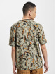 Hugo t-shirt Tecrinkle All Over Print zwart