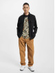 Hugo t-shirt Tecrinkle All Over Print zwart