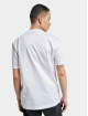 Hugo T-shirts Tiburt 309 Shaken Logo Print hvid