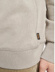 Hugo trui Zetrust Zip Logo Patch grijs
