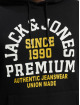 Jack & Jones Bluzy z kapturem Booster czarny