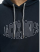 Jack & Jones Bluzy z kapturem Jorworld niebieski