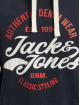 Jack & Jones Bluzy z kapturem Brat niebieski
