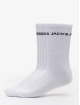 Jack & Jones Chaussettes jacBasic Logo 5 Pack Tennis blanc