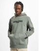Jack & Jones Hoodie Blajadon Branding green