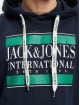 Jack & Jones Hoody International blau