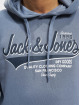 Jack & Jones Hoody Logo blauw