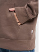 Jack & Jones Hoody Crop Logo bruin