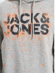 Jack & Jones Hoody New Splash grijs