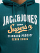 Jack & Jones Hoody Logo groen