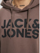 Jack & Jones Hupparit Crop Logo ruskea