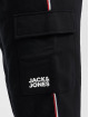 Jack & Jones Jogging kalhoty Gordon Atlas čern