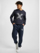 Jack & Jones Joggingbukser Kane Brink Graphic blå