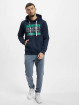 Jack & Jones Sweat capuche International bleu