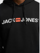Jack & Jones Sweat capuche jjeCorp Logo noir