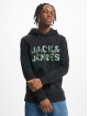 Jack & Jones Sweat capuche Tech Logo noir