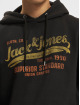 Jack & Jones Sweat capuche Billy Logo noir