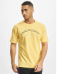 Jack & Jones T-paidat Positano Crew Neck keltainen