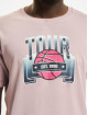 Jack & Jones T-paidat Ball Logo Crew Neck purpuranpunainen