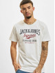 Jack & Jones T-paidat Blucarlyle Print Crew Neck valkoinen