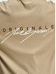 Jack & Jones T-shirt Scripting Crew Neck beige