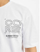 Jack & Jones T-shirt Coleur Crew Neck bianco