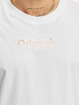 Jack & Jones T-Shirt Firefly Branding Crew Neck blanc