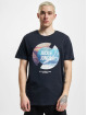 Jack & Jones T-Shirt Tresor Crew Neck blau