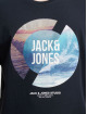 Jack & Jones T-Shirt Tresor Crew Neck blau
