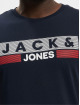 Jack & Jones t-shirt Corp Logo blauw