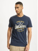Jack & Jones T-Shirt Booster Crew Neck bleu