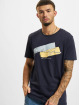 Jack & Jones T-Shirt Sunset Logo Crew Neck bleu