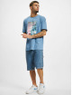 Jack & Jones T-Shirt Seth Relaxed Crew Neck bleu