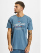 Jack & Jones T-Shirt Blucarlyle Print Crew Neck bleu