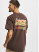 Jack & Jones T-Shirt Firefly Backphoto Crew Neck brun
