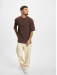 Jack & Jones T-Shirt End Script Crew Neck brun
