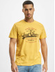 Jack & Jones T-shirt Booster Crew Neck giallo