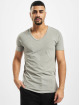 Jack & Jones t-shirt Core Basic V-Neck grijs