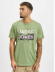 Jack & Jones t-shirt Trek Logo Crew Neck groen