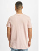 Jack & Jones T-Shirt Tropic Embroidery Crew Neck pink