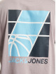 Jack & Jones T-Shirt Court Crew Neck pourpre