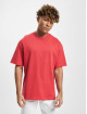 Jack & Jones T-Shirt Vibe Heavy Crew Neck red