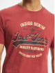 Jack & Jones t-shirt Booster Crew Neck rood