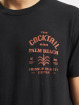 Jack & Jones T-Shirt Palms Crew Neck schwarz