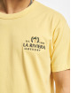 Jack & Jones T-Shirt Positano Emb Crew Neck yellow