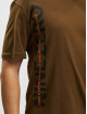 Jack & Jones T-shirts Mapping Text Crew Neck brun