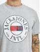 Jack & Jones T-shirts International Crew Neck grå