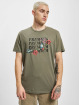 Jack & Jones T-shirts Birdy Print Crew Neck grøn